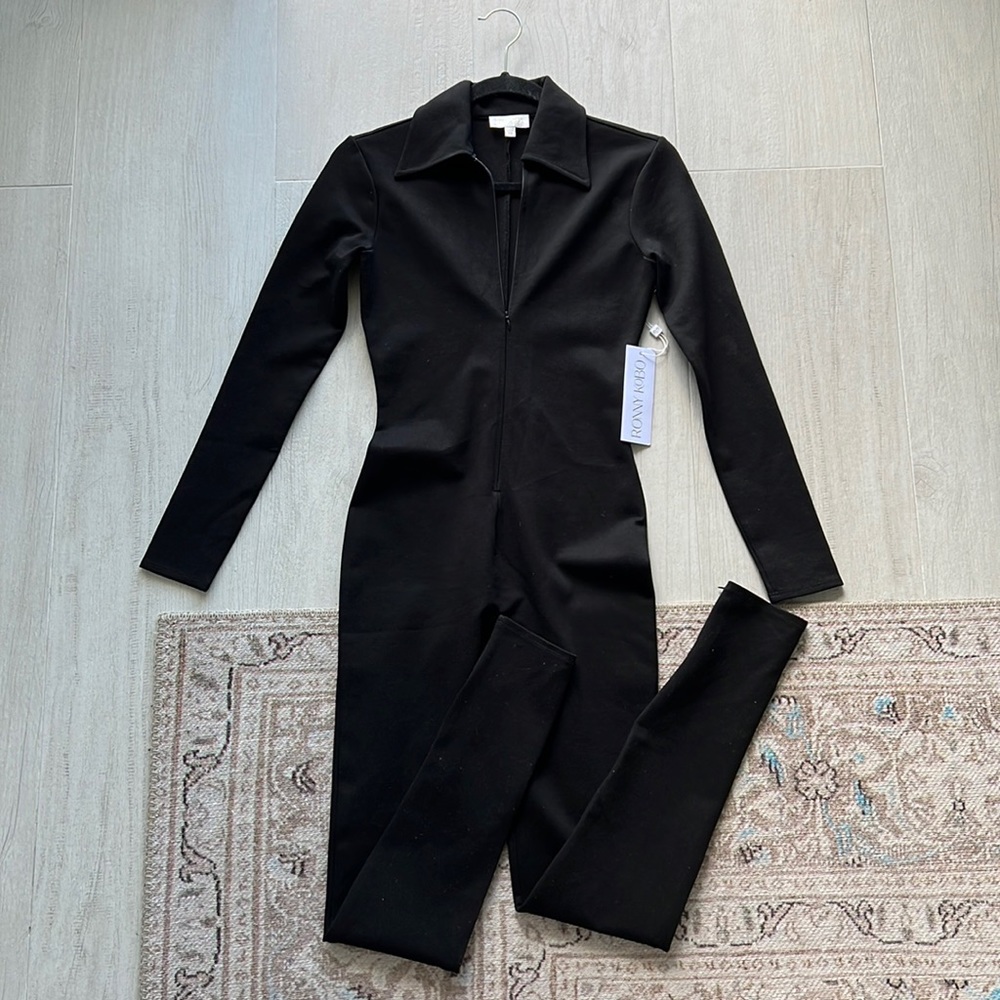 ronny kobo bailey jumpsuit long sleeve